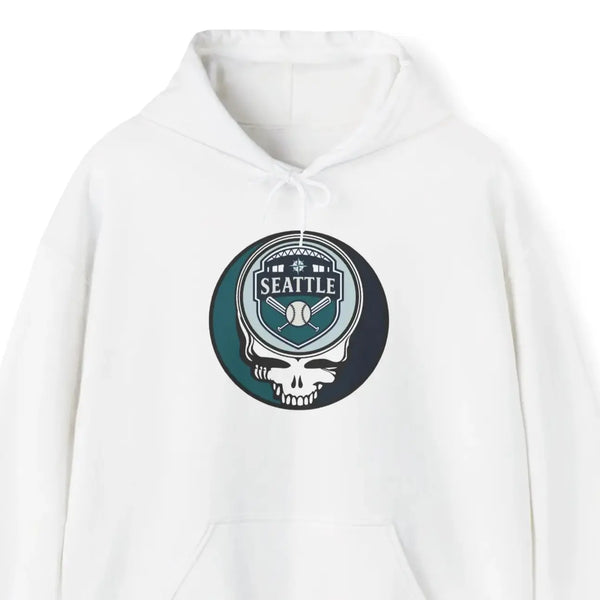Grateful Dead - Seattle Mariners Grateful Dead Unisex Heavy Blend Hoodie - StealieShop